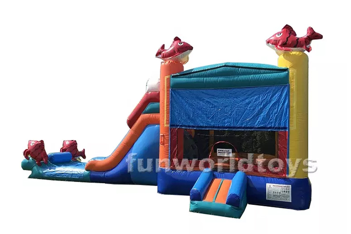 Cheap inflatable bounce house combo FWZ315
