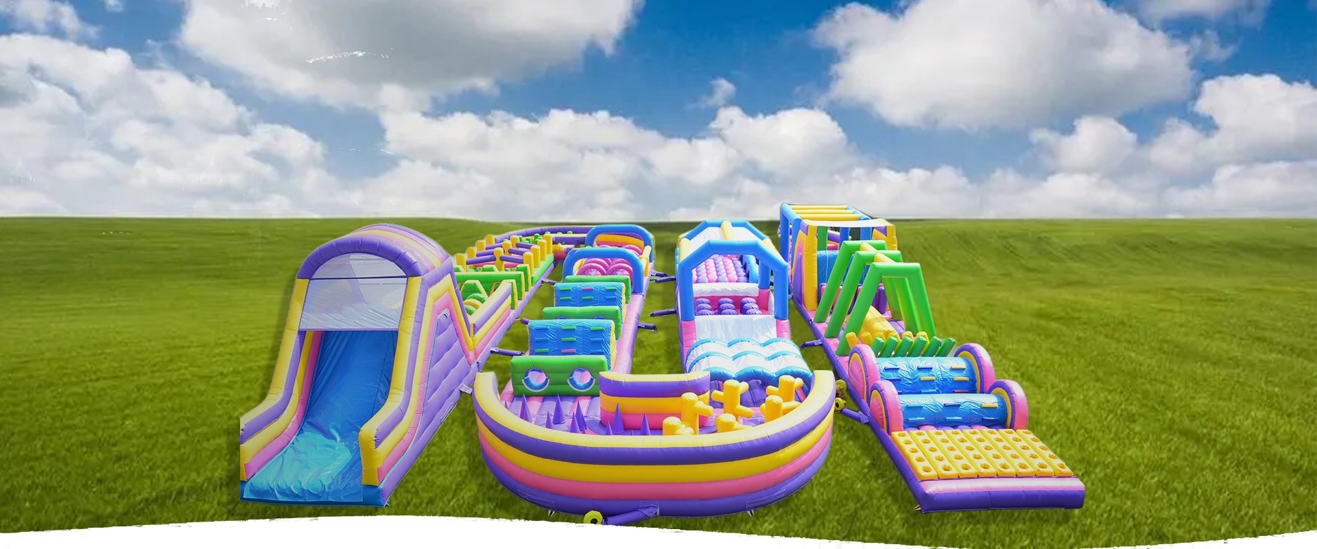 inflatable fun city