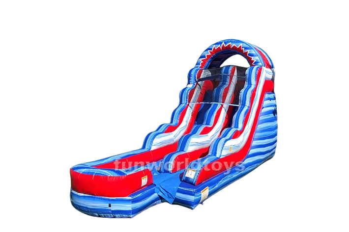Stripe Inflatable water slides FWS336