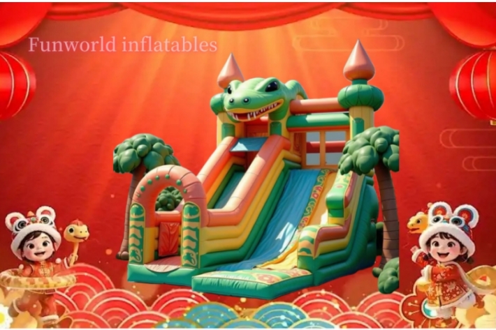 Funworld Inflatables Sends New Year Wishes in the Year of the Snake