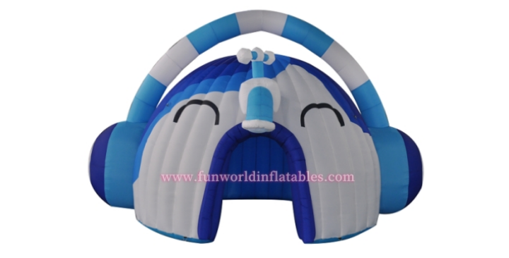 Application of Inflatable Tent